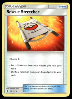 Rescue Stretcher 130/145 Uncommon Guardians Rising Pokemon Lightly Played - Image 1
