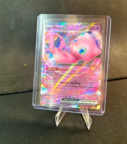 Pokemon Mew ex 151/165 SV 151 Double Rare Holo EN - Image 1