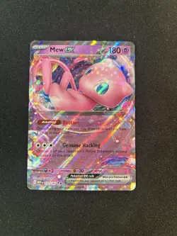 Pokemon Mew ex 151/165 SV 151 Double Rare Holo EN - Image 2