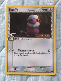 Flaffy 30/101 Delta Species HOLO STAMPED Dragon Frontiers Pokemon TCG - Image 1