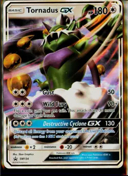 Tornadus GX - SM134 Holo P Sun & Moon Promo Pokemon NM/M - Image 1
