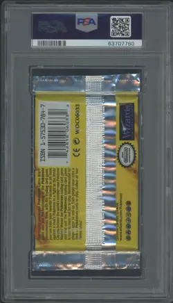 1999 Pokemon Base Set 1st Edition Shadowless Booster Pack Charizard Art PSA 10 - Image 2