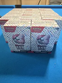 Pokemon TCG Scarlet & Violet 151 Booster Bundle 14 Boxes (6 Packs Each) - Image 1