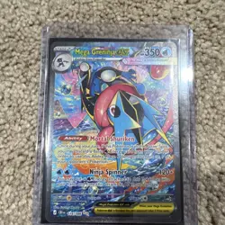 Mega Greninja EX 116/086 Secret Rare Full Art Holo - Pokemon TCG XY Evolutions - Image 1