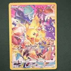 Pikachu 160/159 Crown Zenith Holo Secret Rare 70 HP Eng - Image 1