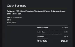 Pokemon Center Phantasmal Flames ETB PRESALE CONFIRMED ORDER SEALED PREORDER - Image 2
