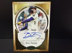 2026 Topps Tier One BRICE TURANG #PPA-BT Prime Performers On Card Auto /199 MIL - Image 1