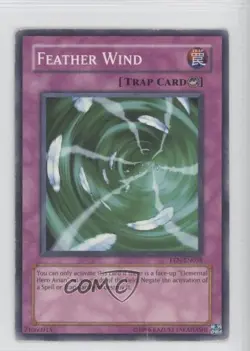 Feather Wind Unlimited YuGiOh Elemental Energy #EEN-EN058 2005 READ - Image 1