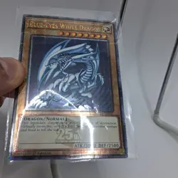 Blue-Eyes White Dragon (Quarter Century Secret Rare) MP24-EN001 25th Anniversary - Image 2