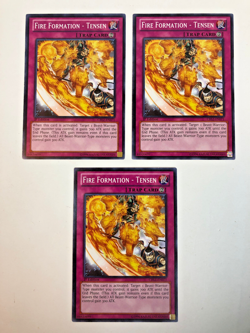 (3) YuGiOh! FIRE FORMATION - TENSEN: CBLZ-EN071 COMMON 1st Edition NM - Image 1