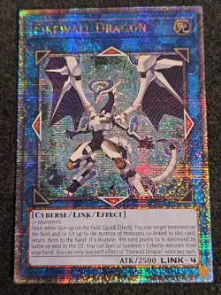 Firewall Dragon TN23-EN008 Quarter Century Secret Rare Yugioh! NM - Image 1