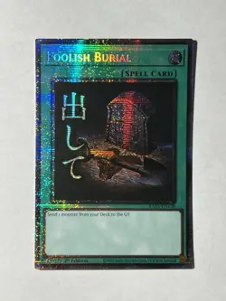 Foolish Burial (Starlight Rare) RA05-EN138 Rarity Collection 5 1st Edition - Image 1