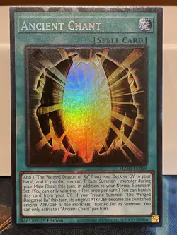 Ancient Chant - MZMI-EN069 - Collector’s Rare - 1st Edition - NM - Image 1