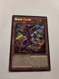 Black Chaos - CORI-EN001 - Near Mint NM - Secret Rare - 1st Edition Chaos Origin - Image 2