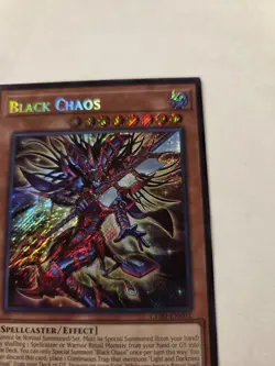 Black Chaos - CORI-EN001 - Near Mint NM - Secret Rare - 1st Edition Chaos Origin - Image 3