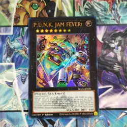 P.U.N.K. JAM FEVER! BLMM-EN051 Battles of Legend: Monster Mayhem 1st Edition - Image 1