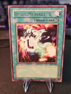 YUGIOH SPIRIT MESSAGE "L" RARE LON-092 1ST EDITION - Image 1