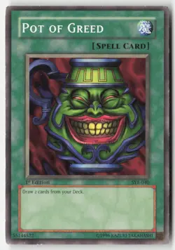 Pot of Greed SYE-040 1st Edition Common MP - Image 1