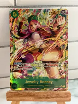 Jewelry Bonney SEC Alt Art OP12-118 NM One Piece Card Game English - Image 1