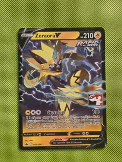 Zeraora V - 053/198 - Pokemon Prize Pack Series 1 Card Ultra Rare NM - Image 1