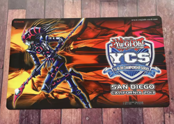 YuGiOh YGO Konami Anime Playmat YCS San Diego 2013 Dark Magician of Chaos DMC - Image 1