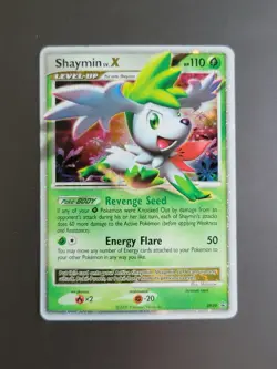 Shaymin LV.X - DP39 - Pokemon Diamond & Pearl Promo Ultra Rare Card MP/HP - Image 1