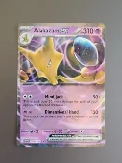 Alakazam ex - 065/165 - Pokemon 151 Ultra Rare Card NM - Image 1