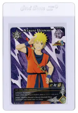 Naruto Uzumaki x Goku Ultimate Ninja Storm 3 Promo card PR 95 CCG SDCC no play - Image 1