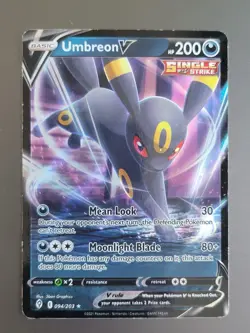 Umbreon V - 094/203 - Pokemon Evolving Skies Sword & Shield Ultra Rare Card HP - Image 1