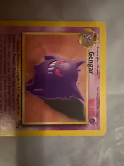 Pokemon card: Gengar, 20/62, Fossil/1999, Regular, (MP) - Image 5