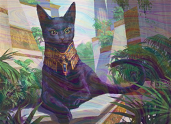 Foil Sacred Cat - Amonkhet | MTG Card - Image 2