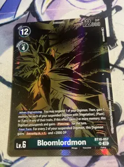 Digimon Card Game Bloomlordmon BT10-057 Tamer's Evolution Box Rise of Digimon - Image 1