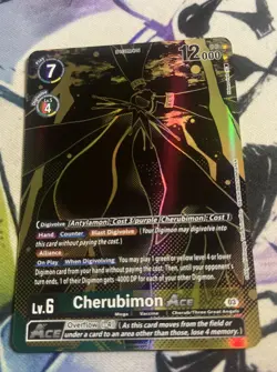 Digimon Card Game Cherubimon Ace EX6-035 Tamer's Evolution Box Rise of Digimon - Image 1