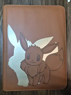 Ultra PRO Eevee 9-Pocket Zippered PRO-Binder Pokemon TCG Card Album 360 Cards - Image 1