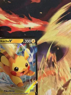 Pikachu V SWSH285 SWSH: Sword & Shield Promo Cards Holo - Image 3