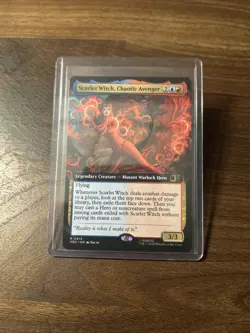 Scarlet Witch, Chaotic Avenger (Extended Art) MSH Pack Fresh MTG MINT 🔥 - Image 1