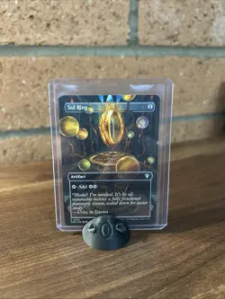 Sol Ring (Borderless) #703 (NM) Commander Masters MTG - Image 1
