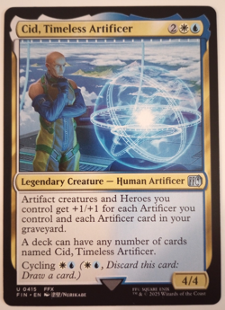 CID, TIMELESS ARTIFICER (0415) 415 FINAL FANTASY MAGIC: THE GATHERING NM - Image 1