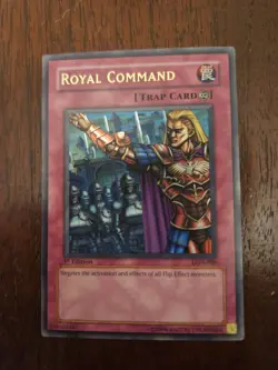 Royal Command 1st Edition yugioh LON-080 Ultra Rare yu-gi-oh card lon080 - Image 1