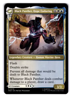 MTG King T'Challa NM M 219 Marvel Super Heroes - Image 2