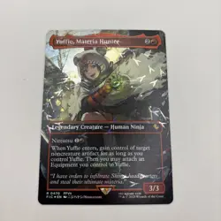 Yuffie, Materia Hunter (Borderless)(Chocobo Track Foil) Commander: Final Fantasy - Image 1