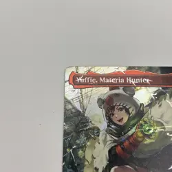 Yuffie, Materia Hunter (Borderless)(Chocobo Track Foil) Commander: Final Fantasy - Image 2