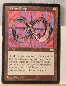 Mtg BOSIUM STRIP DMG Weatherlight Reserve List -Argo- - Image 1