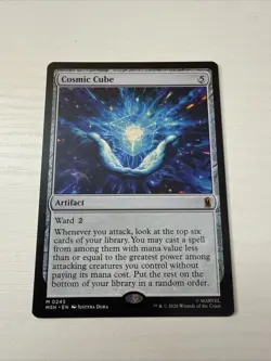 Cosmic Cube-0245- Marvel Super Heroes-MTG-NM/M - Image 1