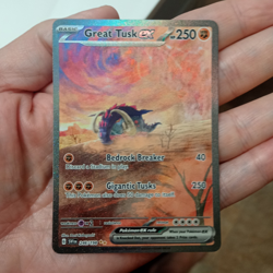 The Pokemon Company Great Tusk ex 246/198 SV01 S&V Base SIR - Image 1