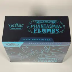 Pokemon Phantasmal Flames ETB Factory Sealed Box (Minor Tear In Seal) - Image 2