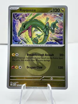 Rayquaza (Energy Symbol Pattern) 153/217 Reverse Holo Ascended Heroes Pokemon - Image 1