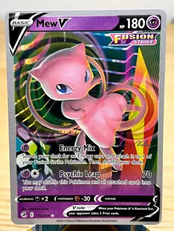 Mew V - 2023 (Vance Kelley) 113/264 - World Championship Normal - PTCG - NM/M - Image 1