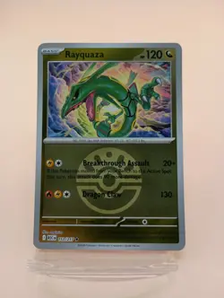 Rayquaza (Friend Ball) 153/217 R Ascended Heroes Pokemon NM - Image 1