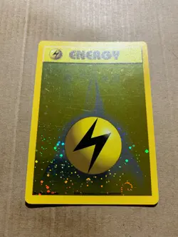 Lightning Energy WOTC League Promo - Reverse Holo Pokemon Card - NM - Image 2